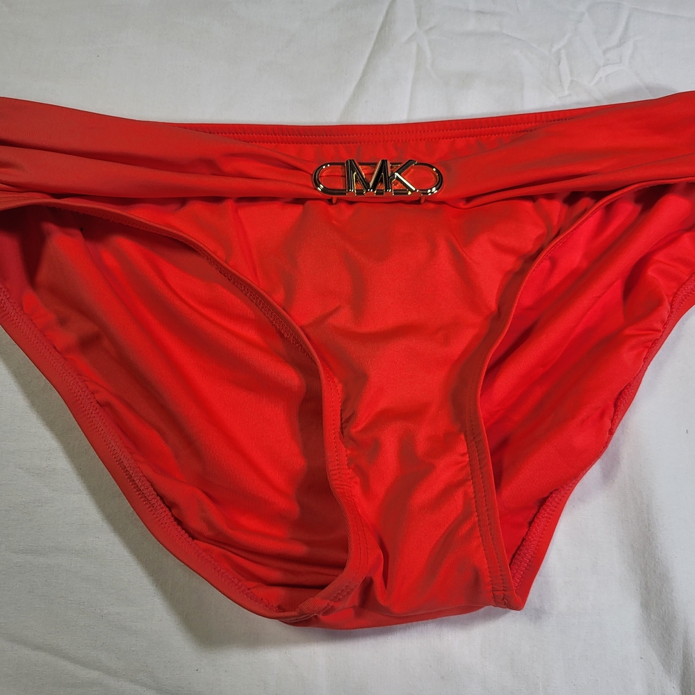 Michael Kors Women's Terracotta Swim Swimsuit Bottoms Nwt Size Medium
